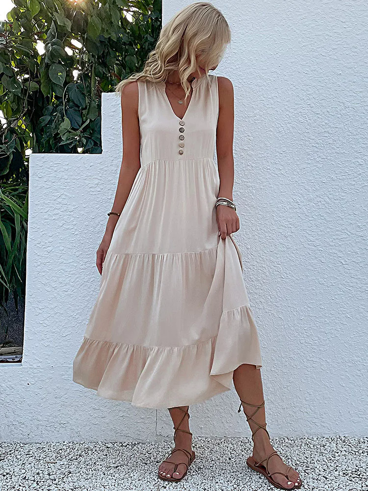Fashion Canberra | Paula Flowy Elegant Midi Dress