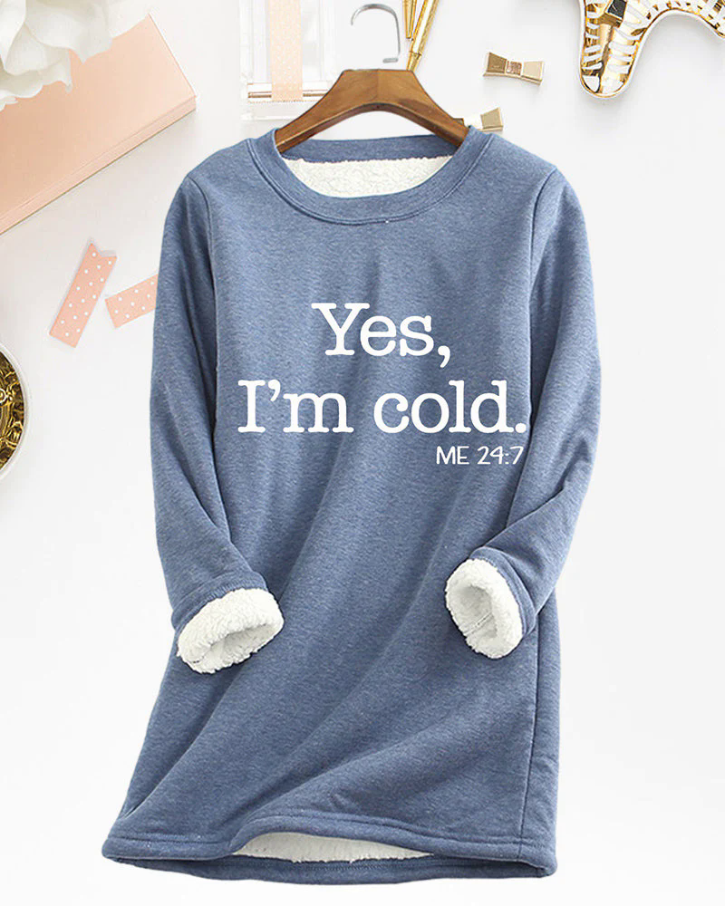 Fashion Canberra I Alla Sweatshirt With Print