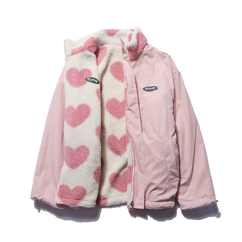 Fashion Canberra I Mila Heart-Lined Reversible Jacket