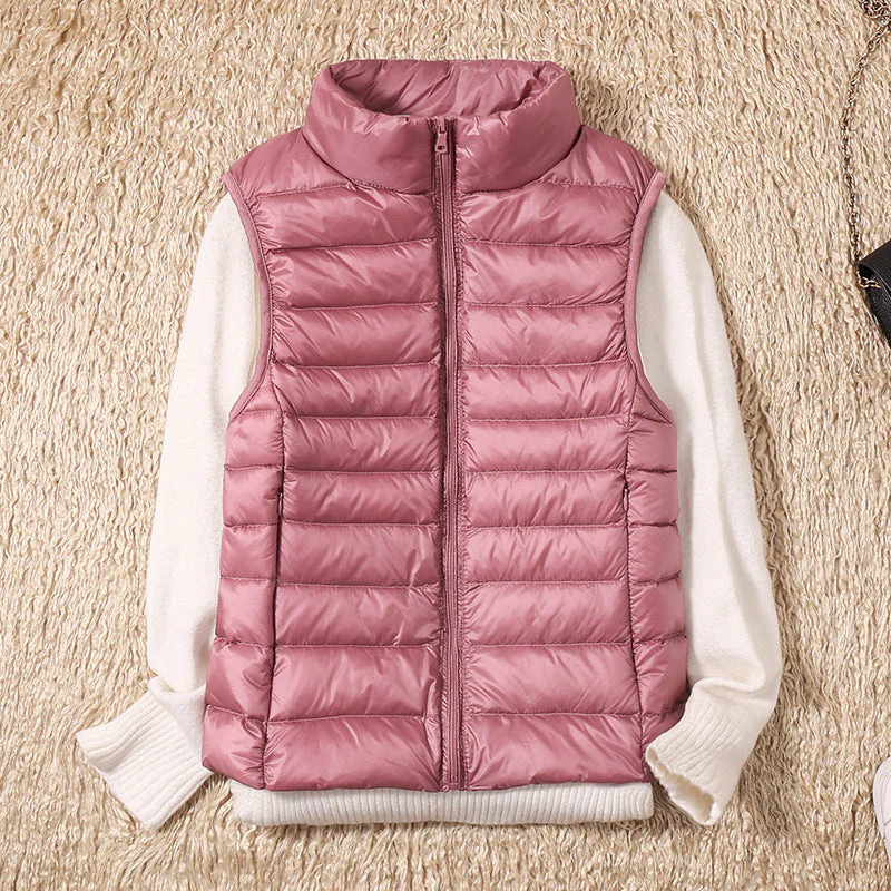 Fashion Canberra I Eliza Lightweight Zip Puffer Vest