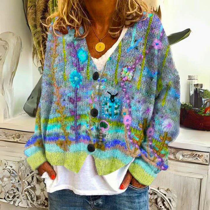 Fashion Canberra I Roxanne Cozy and Colorful Knitted Sweater
