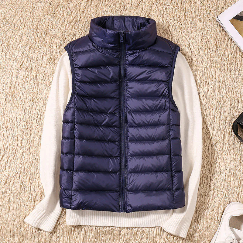 Fashion Canberra I Eliza Lightweight Zip Puffer Vest