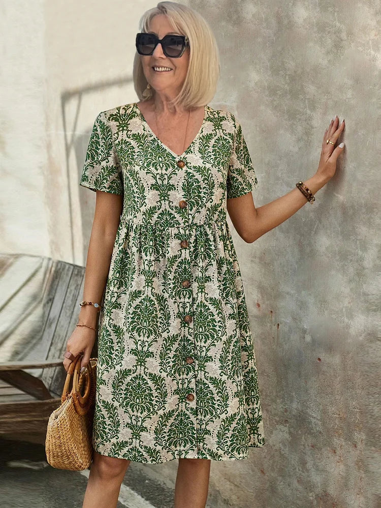 Fashion Canberra I Camila Short Sleeve Vintage Dress