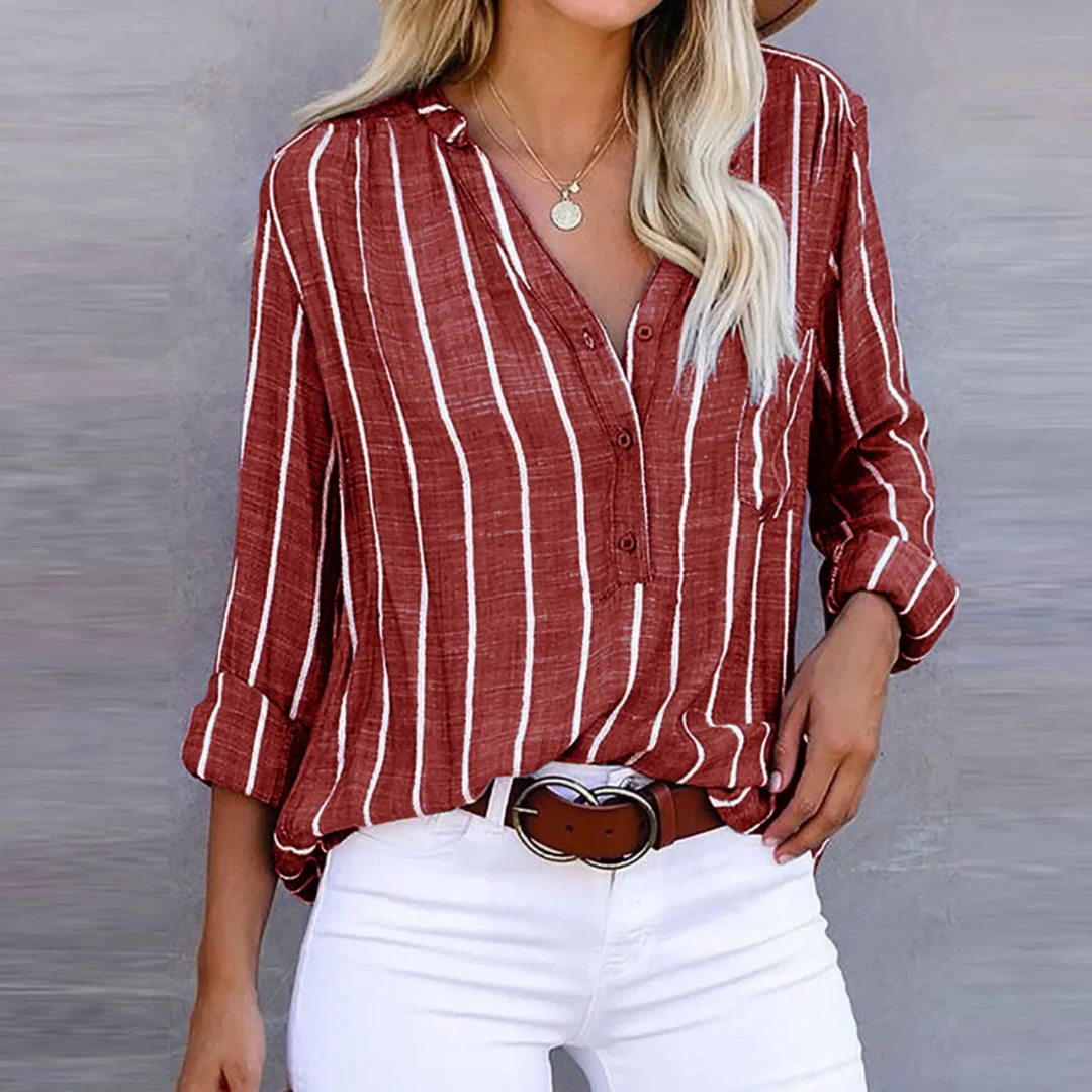 Fashion Canberra I Lota Striped Casual Shirt