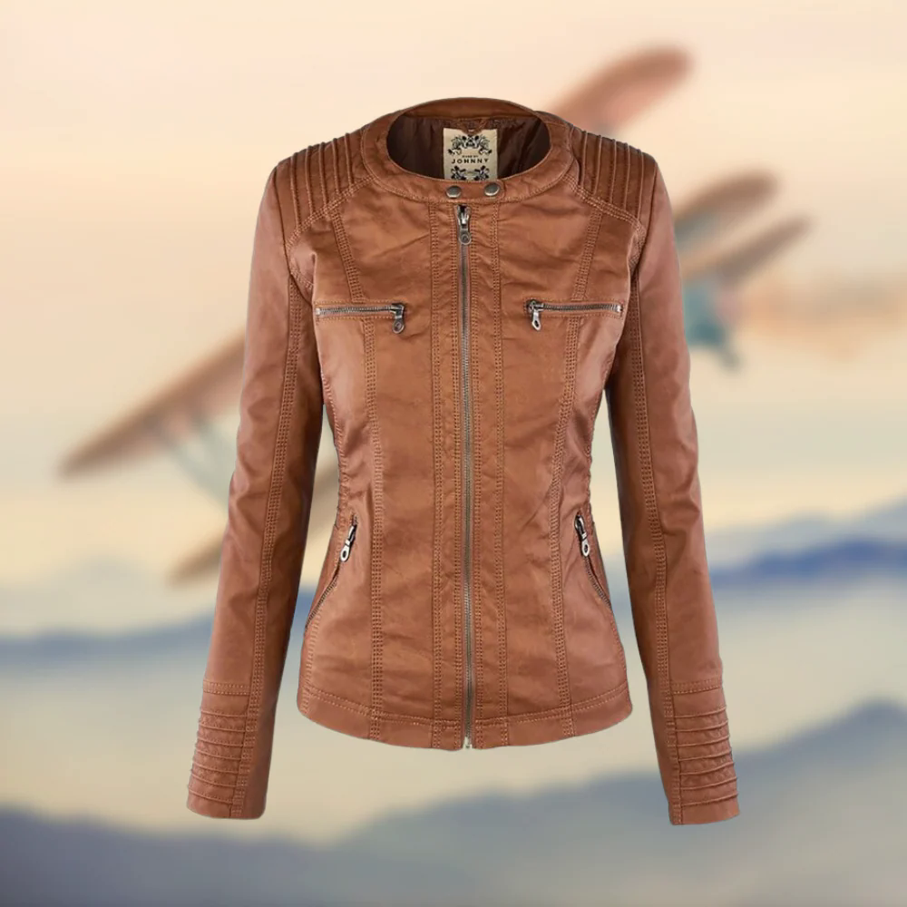 Fashion Canberra I Jane Vegan Leather Jacket
