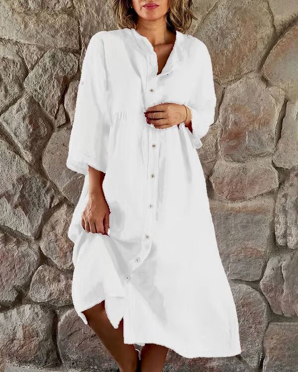 Fashion Canberra I Sanda Loose Shirt Dress