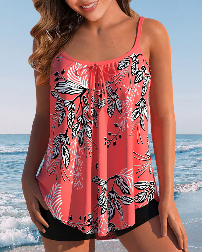 Fashion Canberra I Flora Printed Tankini
