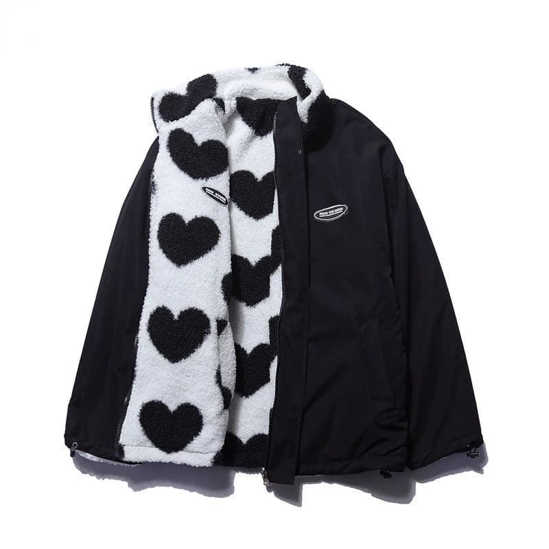 Fashion Canberra I Mila Heart-Lined Reversible Jacket