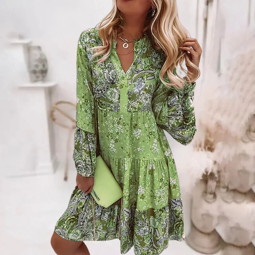 Fashion Canberra I Jade Floral Boho Dress