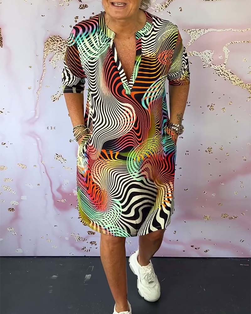 Fashion Canberra I Dalia Vibrant Patterned Dress